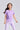 Printed Short Sleeves **Whelan Purple**