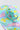 Sunny Shield Hat **Frog Cyan**