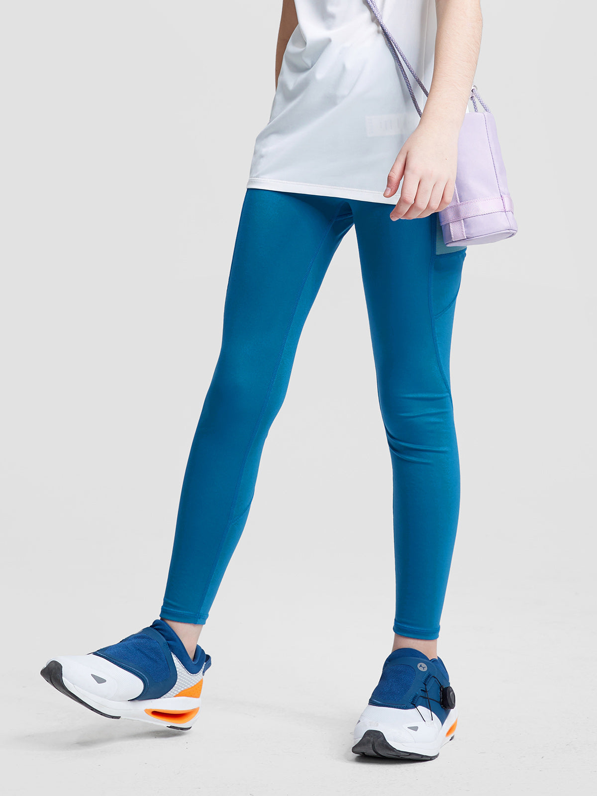 HEAVENLY Swift Speed Leggings **Atlantic**