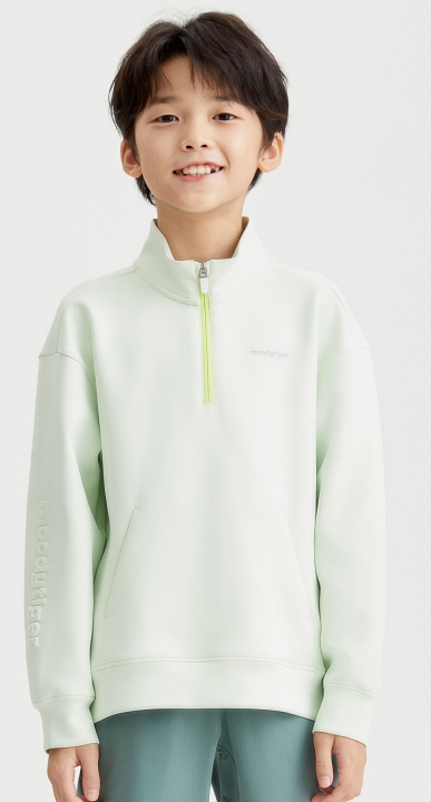 Quarter Zipped Sweater