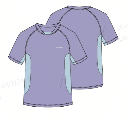 Colour Block Short Sleeve