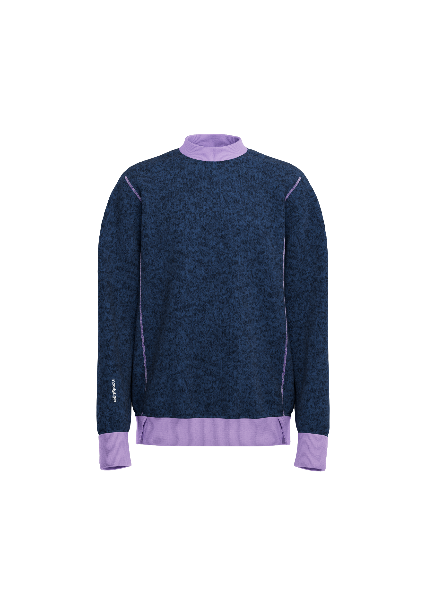 Coarse Knit Fleece Sweater