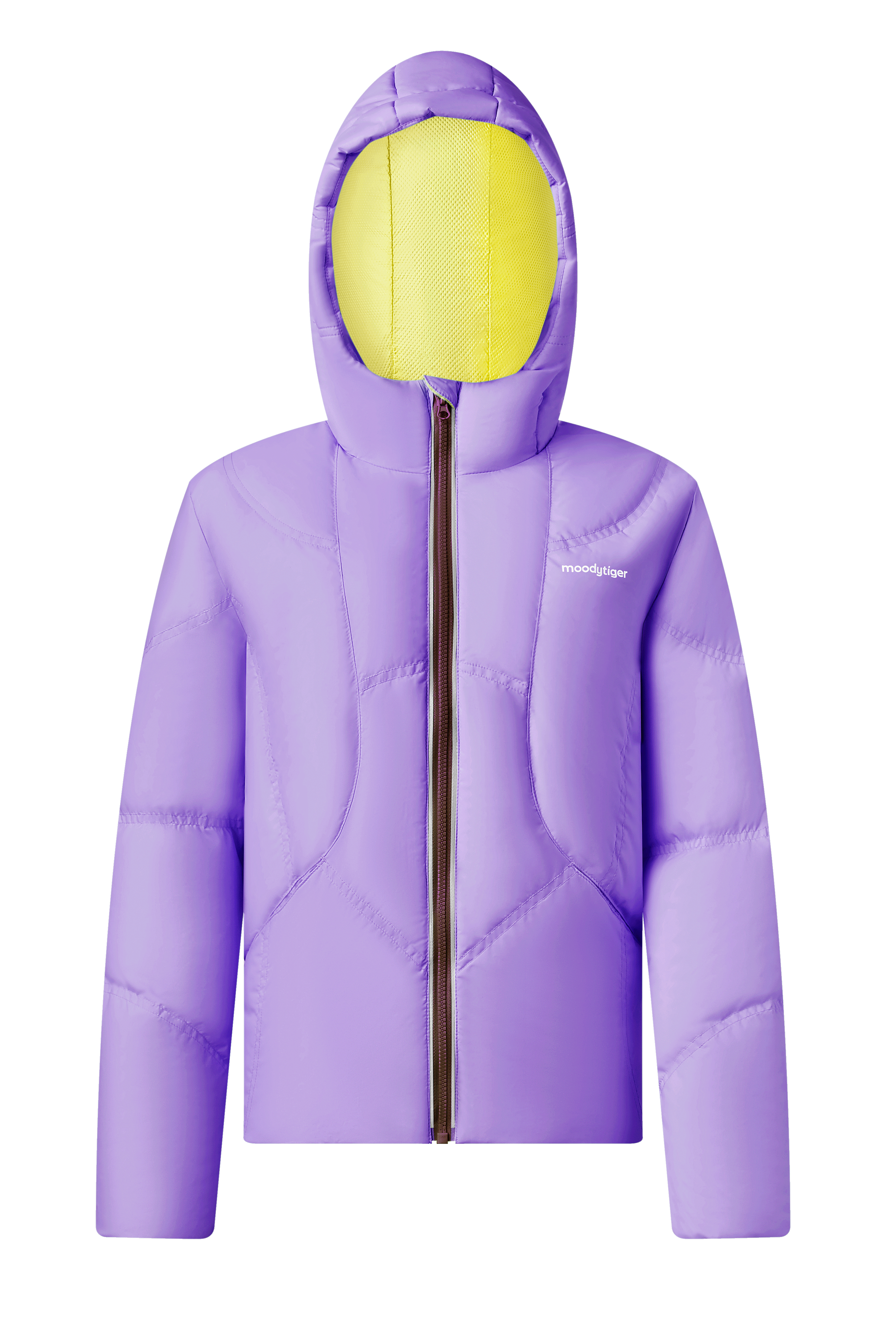 Quilted Hooded Down Jacket