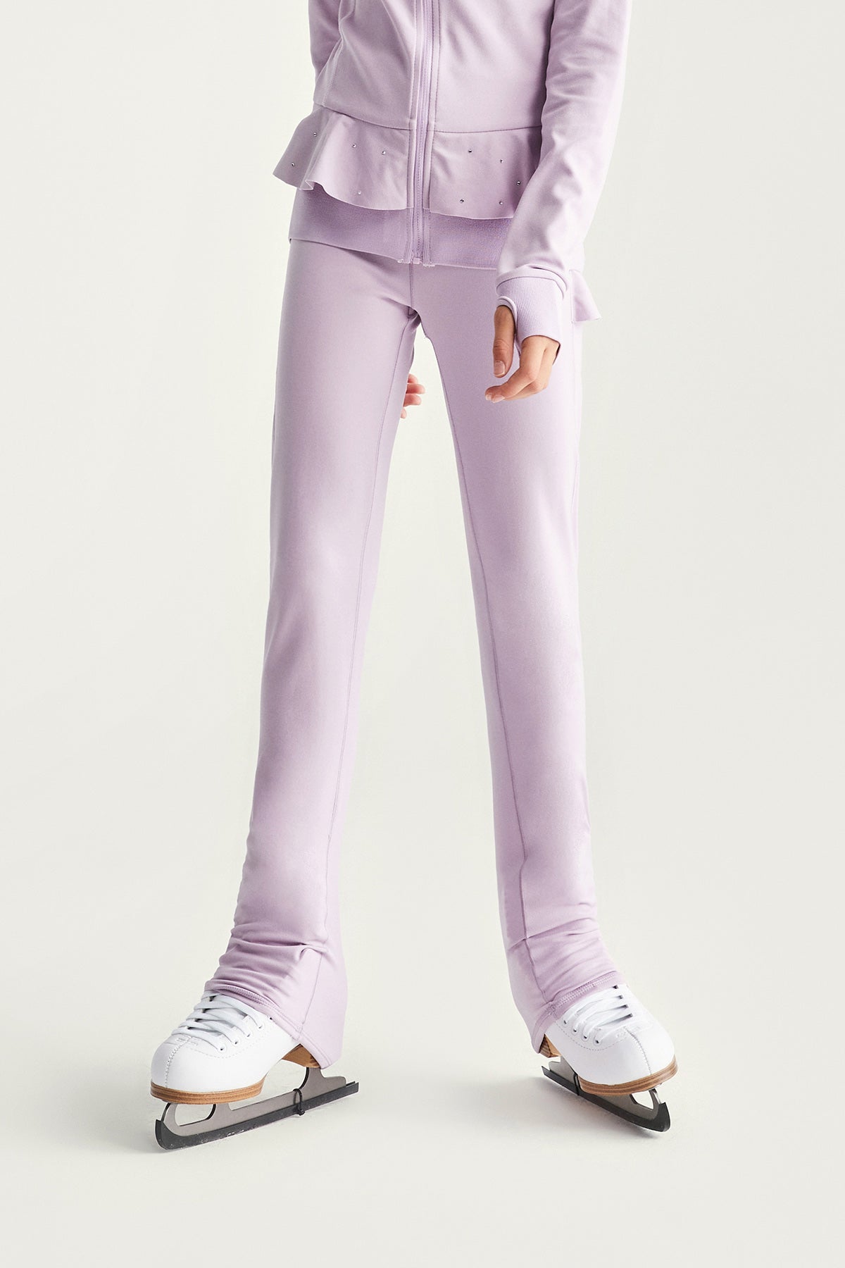 On Ice Skating Leggings **Fair Orchid**