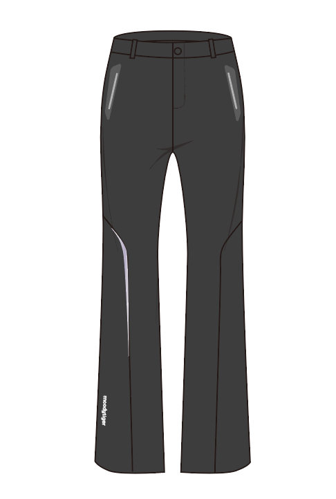 Frederique寬版長褲