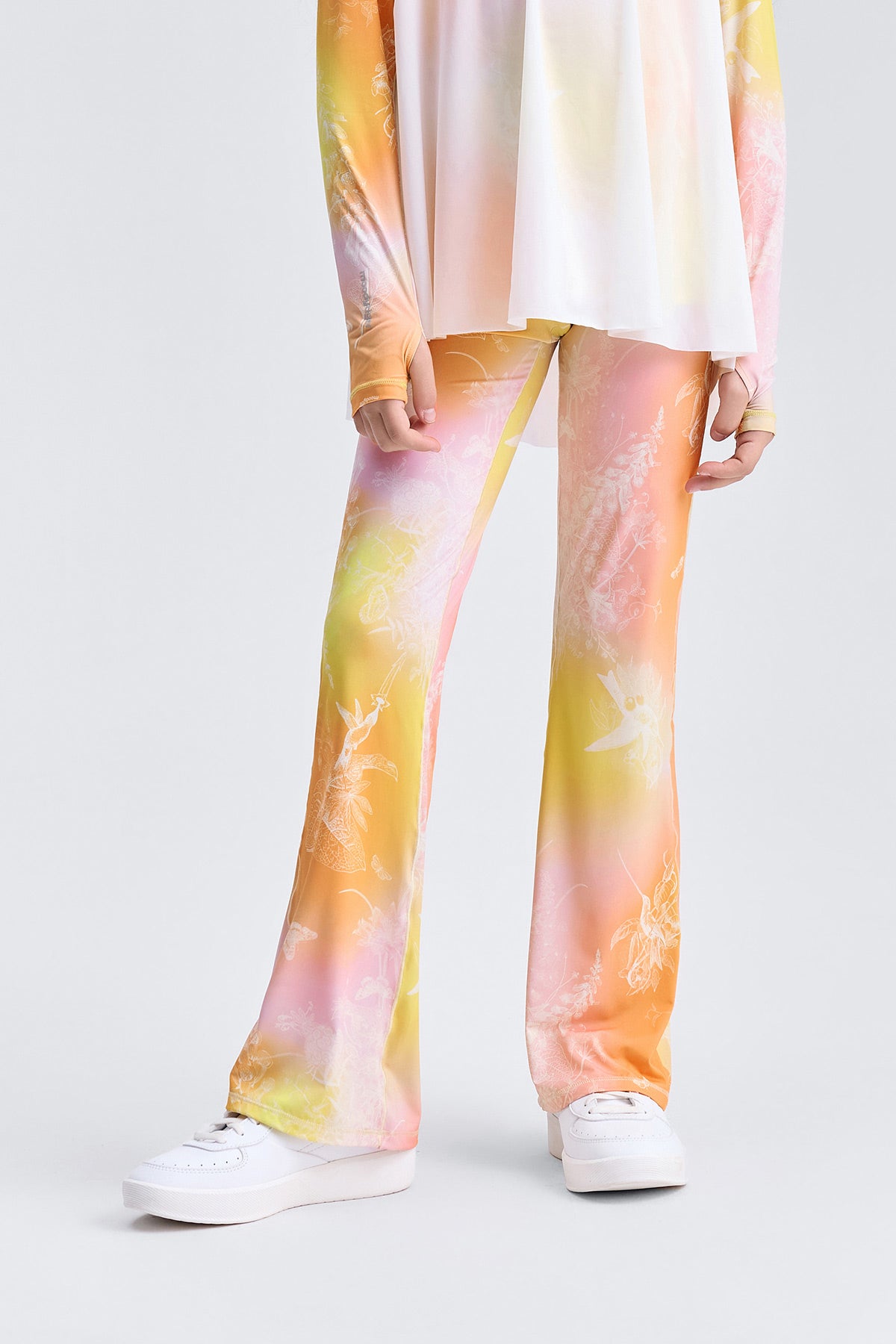 Cloudie Air Bootcut Leggings **Gradient Buzz Yellow**