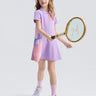 Fairy Short Sleeve Polo Dress **Whelan Purple**