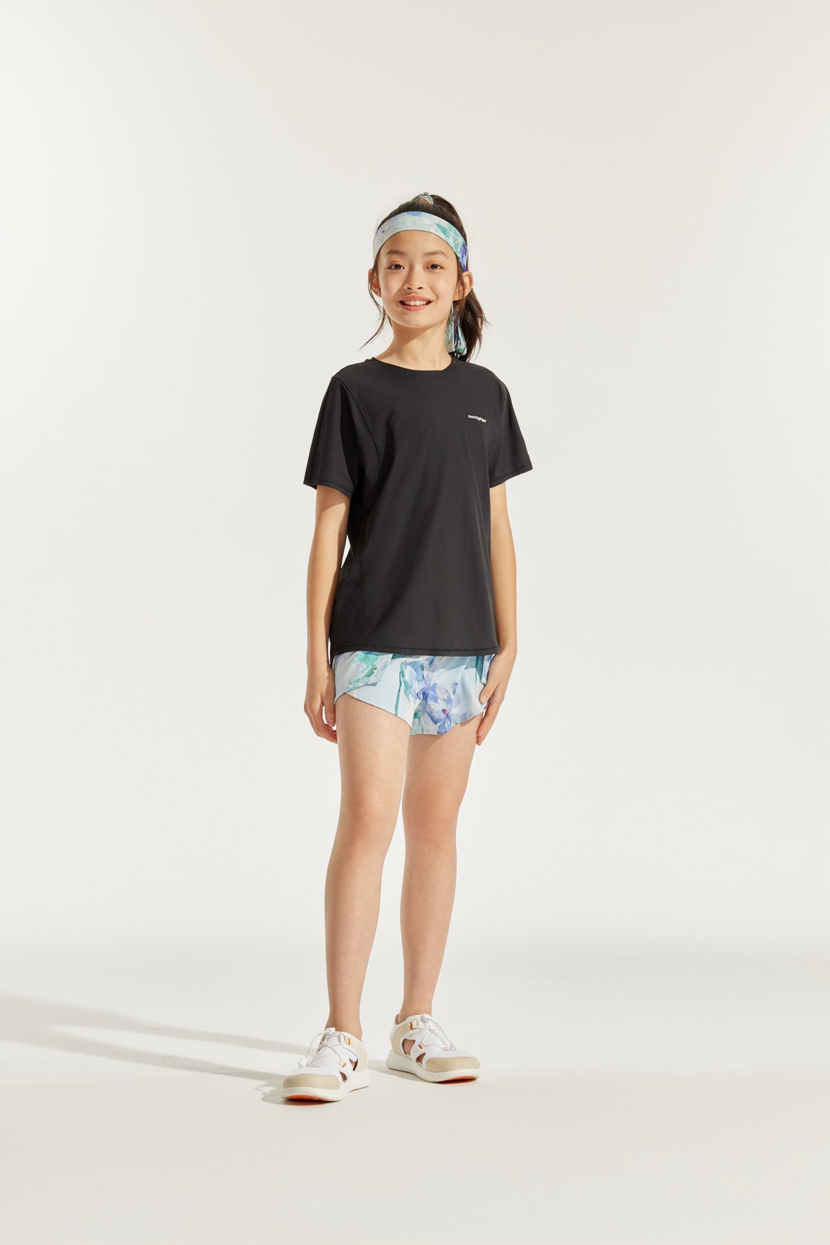 Lattice Short Sleeves **Charcoal Black**