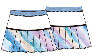 Tennis Pleated Skort