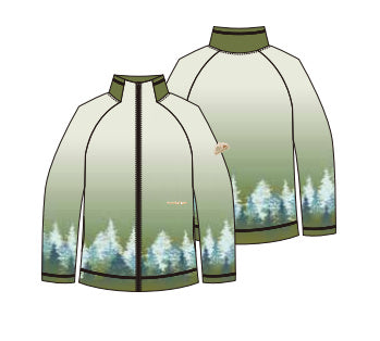 Taiga fleece back softshell