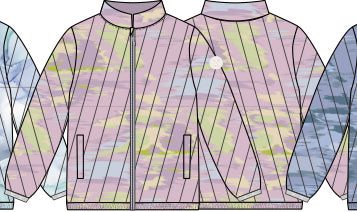 Unisex Twilled Puff Down Jacket