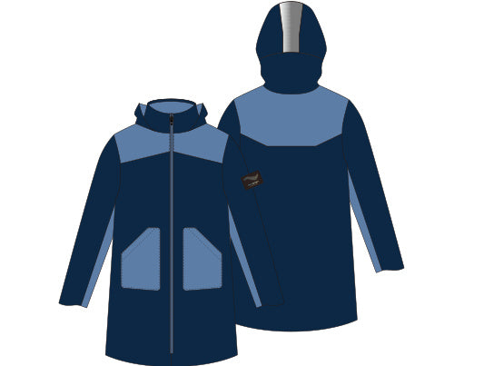 Windproof Fleece Long-Sleeve Full-Zip Jacket
