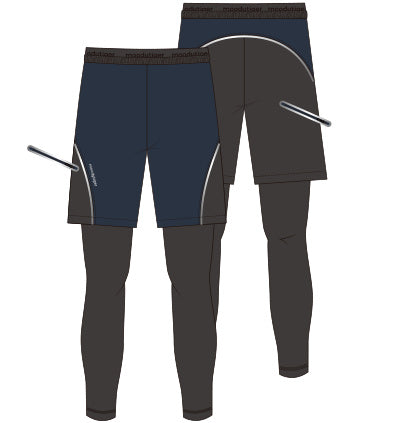 Halo 2-in-1 thermal tights