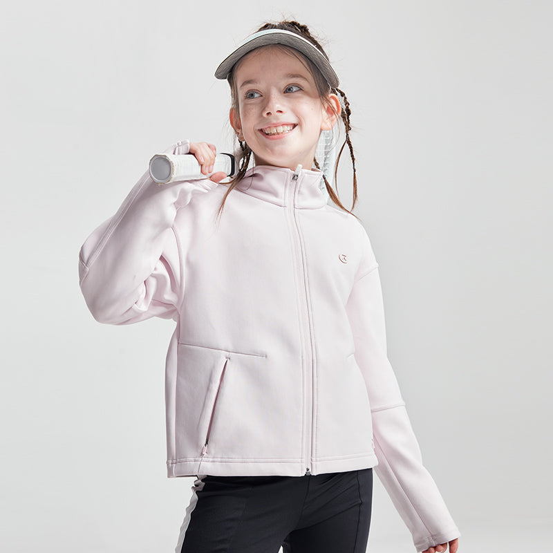 Neoprene Cropped Full Zip