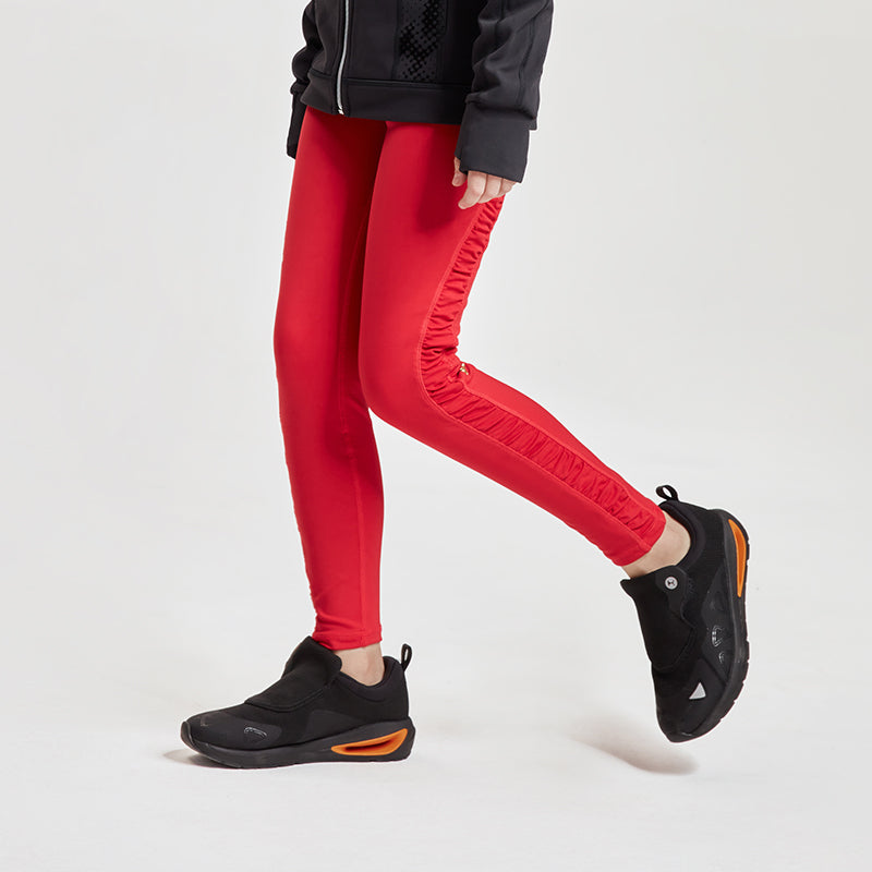 Elastic Shirring Leggings
