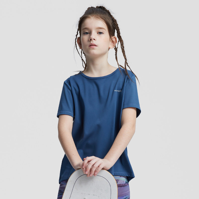 Mesh Block Short Sleeves