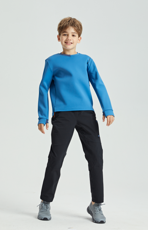 Neoprene Crewneck Sweater