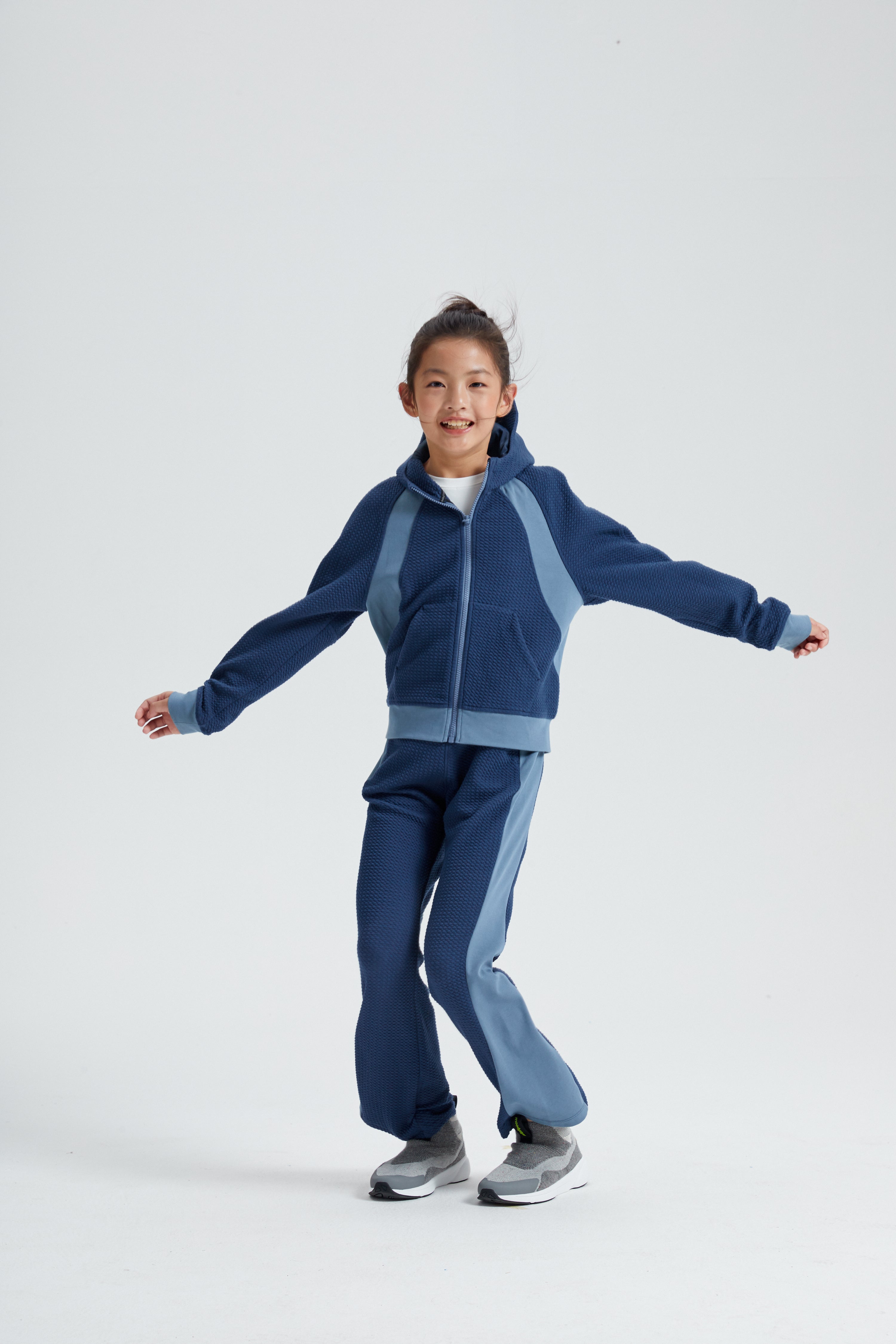 Cotton wave Zip-Up Hoodie