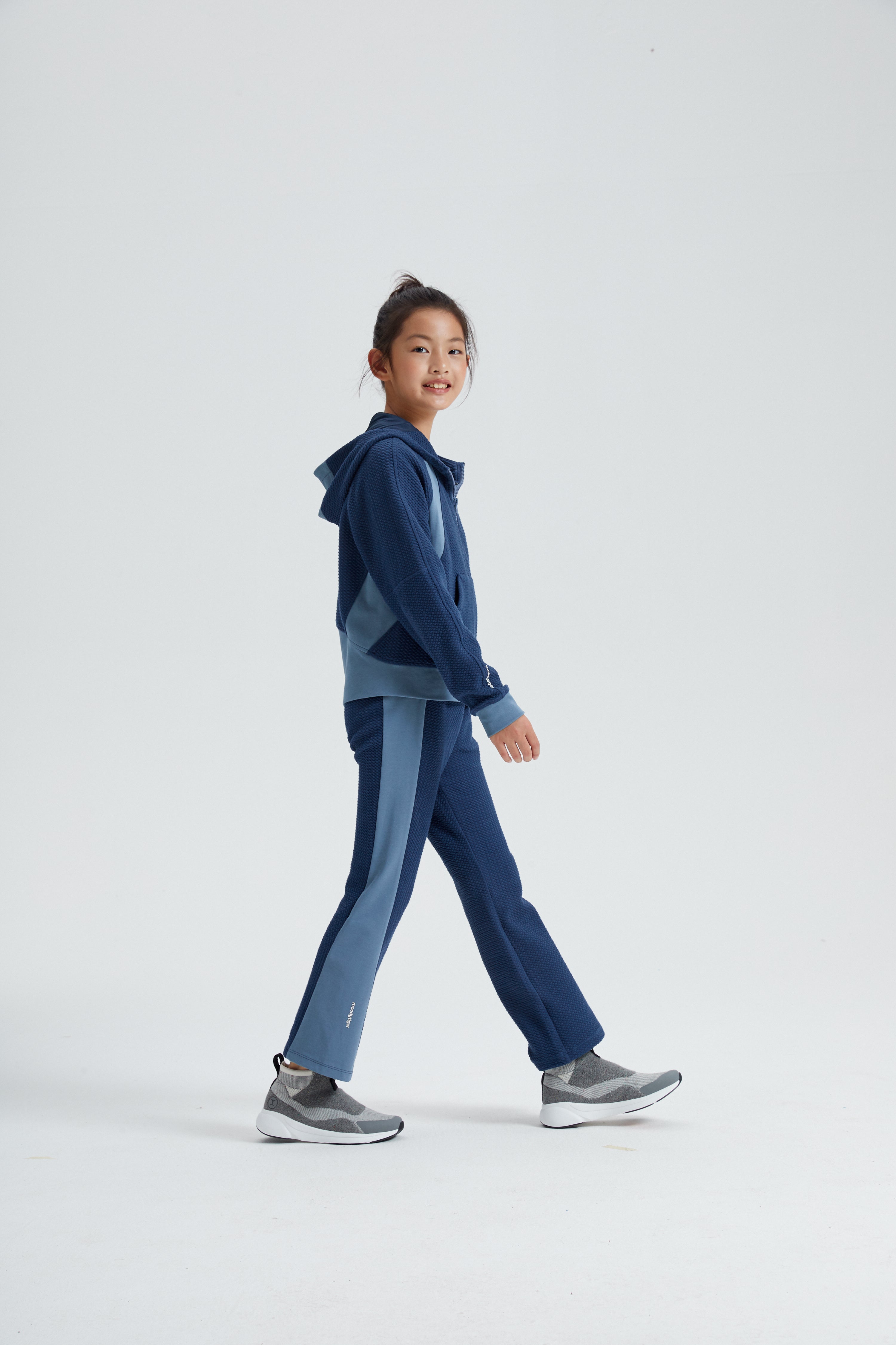 Cotton Wave Bootcut Pants