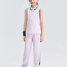 Orbit Tennis Sleeveless Polo **Wistaria**
