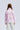 Sherpa Fleece Jacket **Chasing Light Pink**