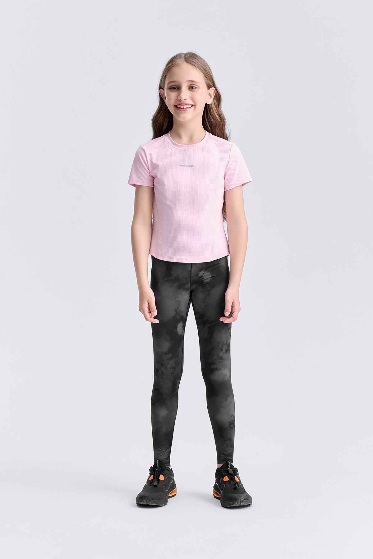 Short Sleeves Stripes Tee **Pink Diamond**