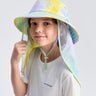 Sunny Shield Hat **Gradient Buzz Cyan**