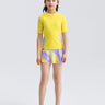 Waverider Short Sleeve Rashguard **Lemon**