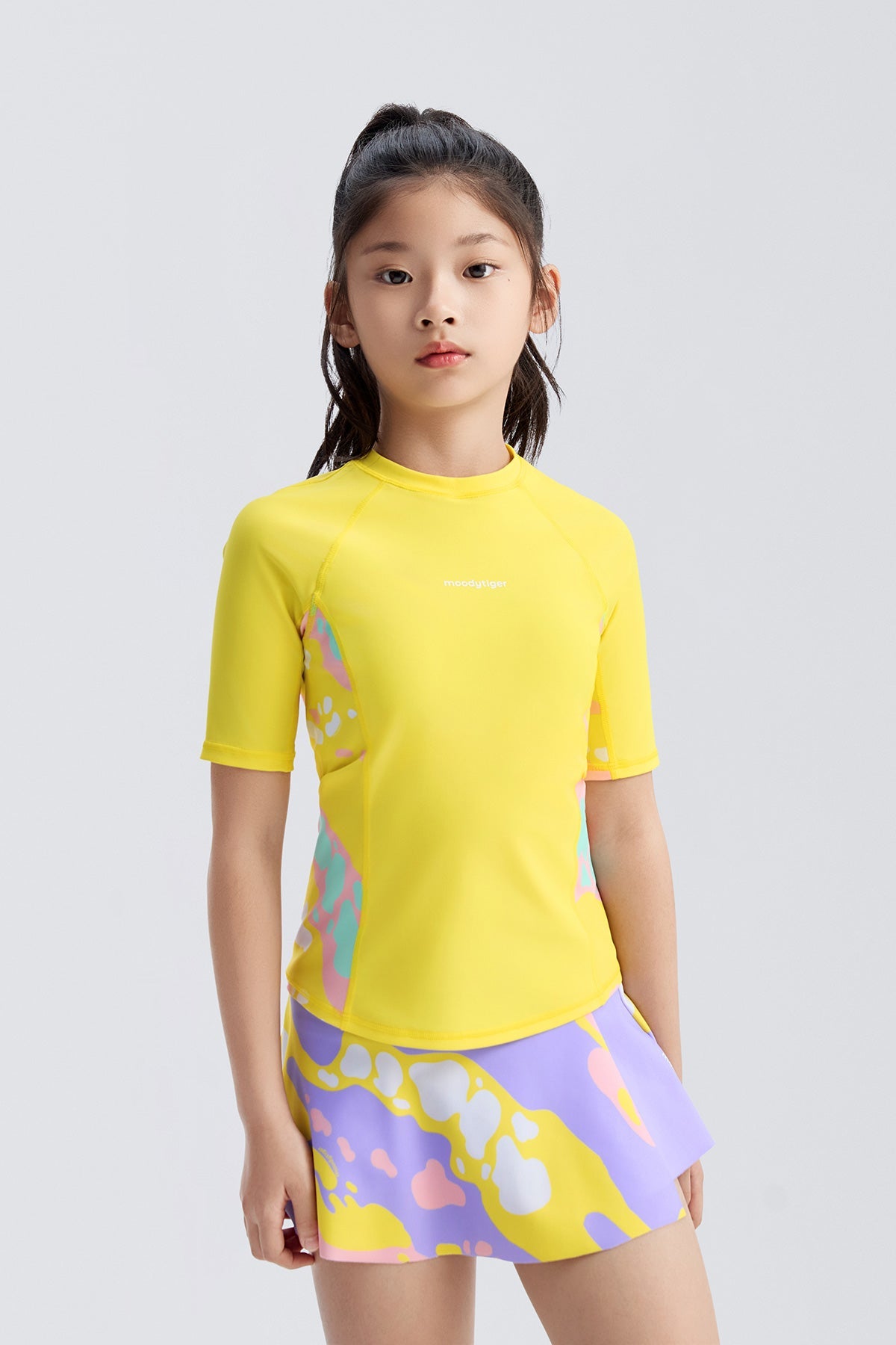 Waverider Short Sleeve Rashguard **Lemon**