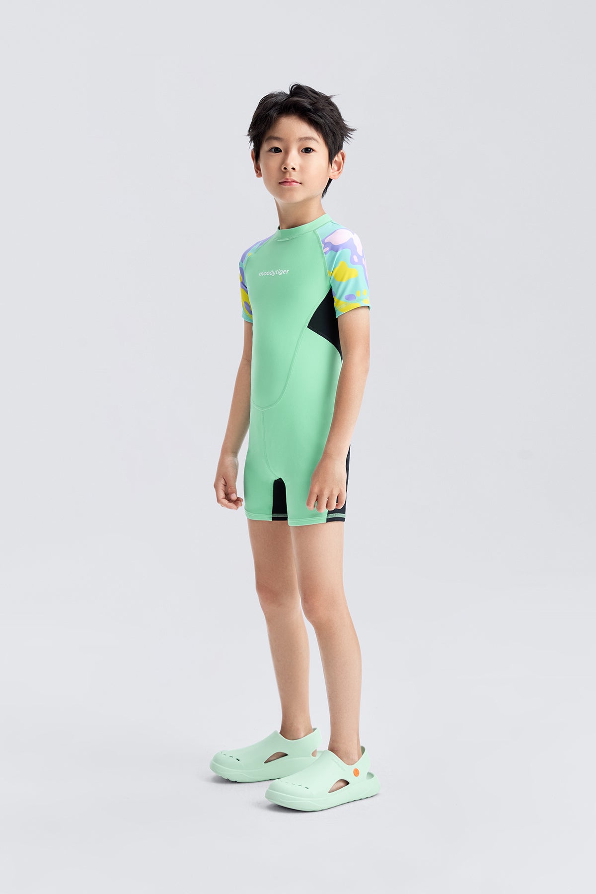 Waverider Swimsuit **Frog Cyan**